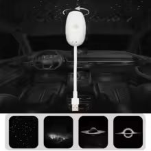 Mini Proyector de Luz USB con Efecto de Cielo Estrellado, Pantalla de Gran Angular, Cielo Estrellado para Techo, Iluminación para Sala de Juegos, Decoración de Habitaciones, Regalo