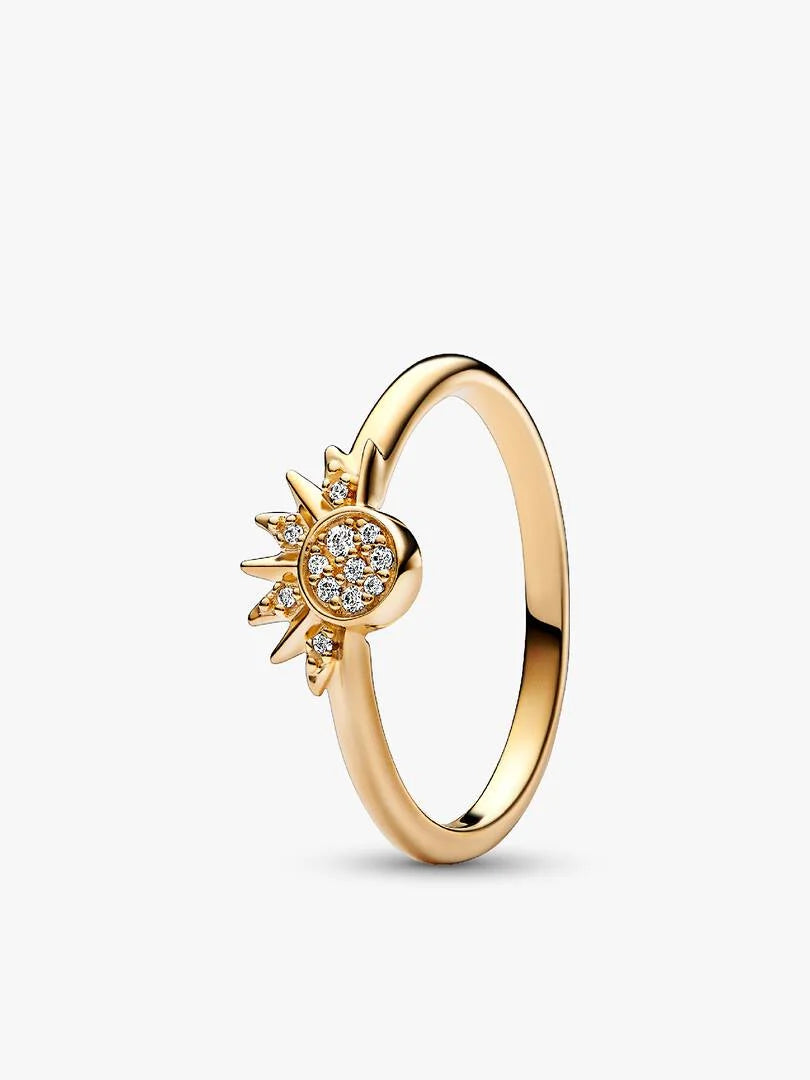 Conjunto de Regalo Anillos Sol y Luna