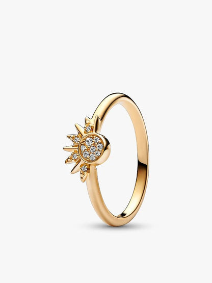 Conjunto de Regalo Anillos Sol y Luna