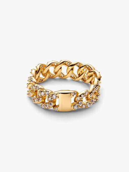 anillo cubano en pave