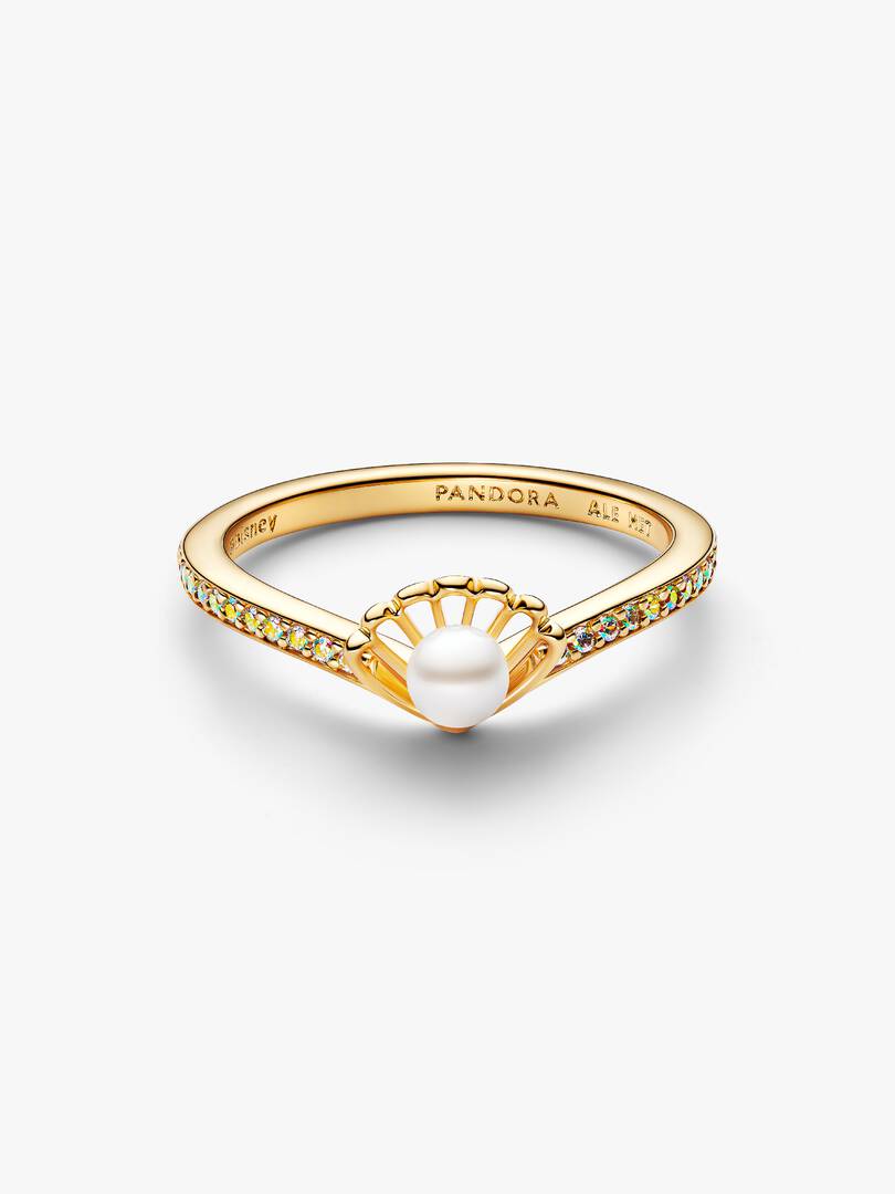 anillo concha princesa ariel