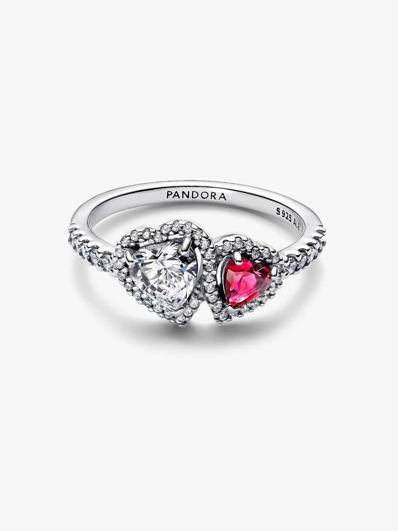Anillo Halo Corazones
