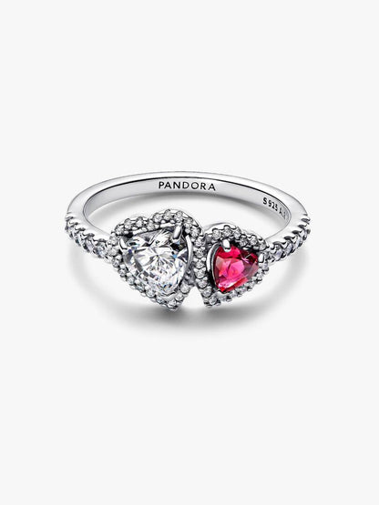 Anillo Halo Corazones