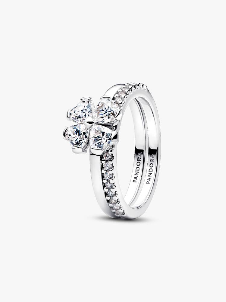 anillo divisible trevol de la suerte