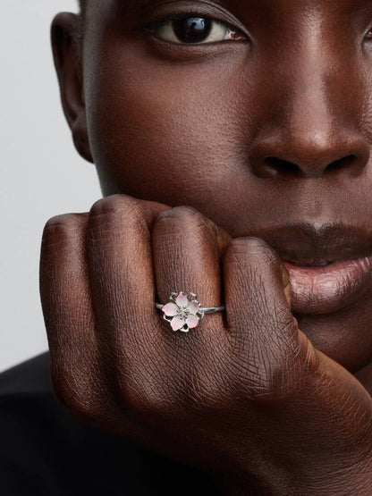 anillo flor de cerezo