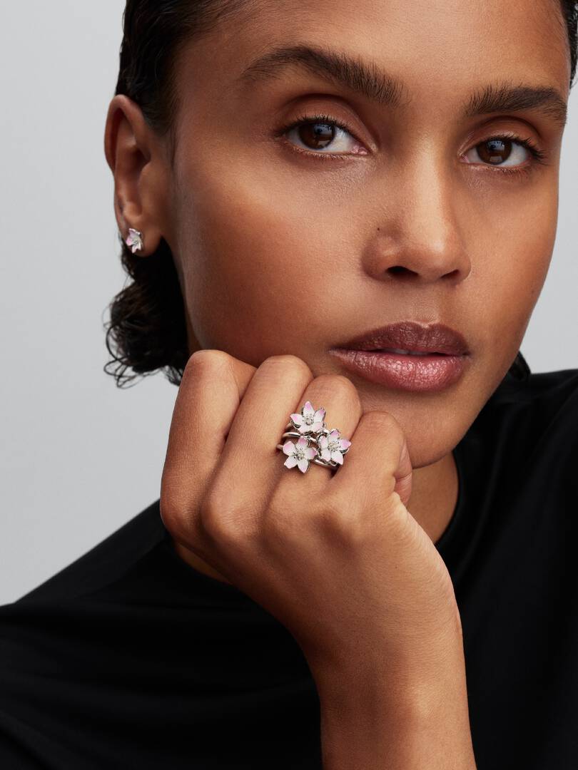 anillo flor de cerezo