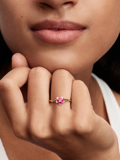 Anillo Flor de Vaiana de Disney