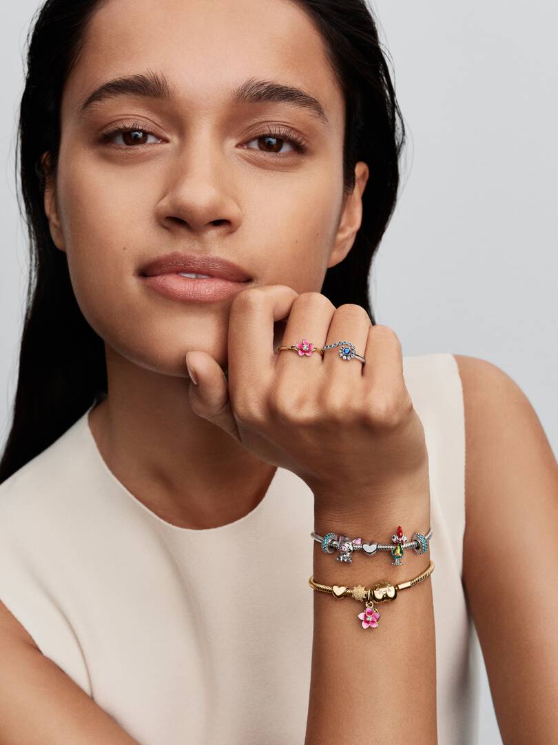 Anillo Flor de Vaiana de Disney